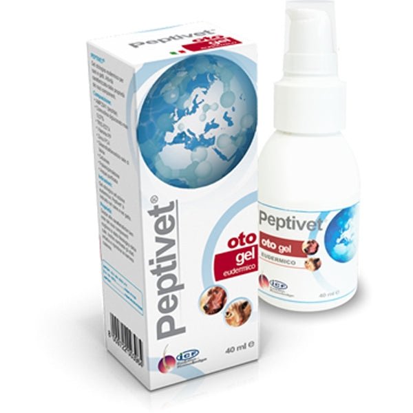ICF - Peptivet Oto Gel 40Ml - Animalmania Store