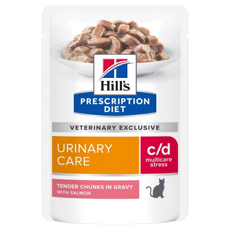 Hill's Science Plan - Hill’S Cat Prescription Diet Urinary Care Con Salmone Multipack 85gr x 12 - Animalmania Store