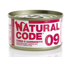 Natural Code - Natural Code Cibo Umido per Gatti Lattina 85gr - Animalmania Store