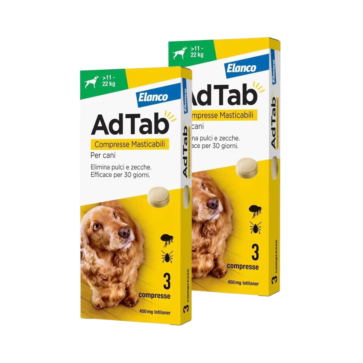 Adtab 6 Cpr 450 Mg Cani 11-22 Kg
