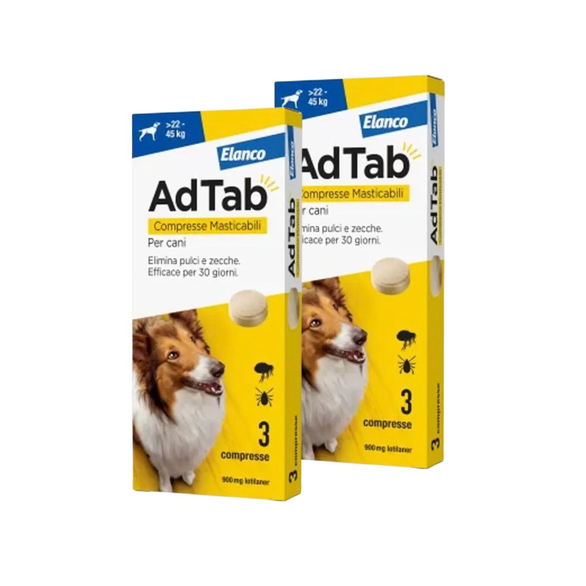Adtab 6 Cpr 900 Mg Cani 22-45 Kg