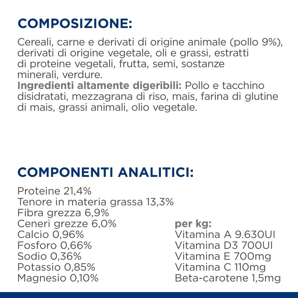 Hill's Science Plan - Hill's PRESCRIPTION DIET Gastrointestinal Biome alimento per cani con pollo - Animalmania Store