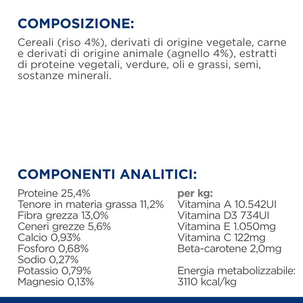 Hill's Science Plan - Hill's PRESCRIPTION DIET Metabolic alimento per cani con agnello e riso - Animalmania Store