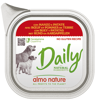 Almo Nature - Almo Nature Cane Dailymenu In Vaschetta 100Gr - Animalmania Store