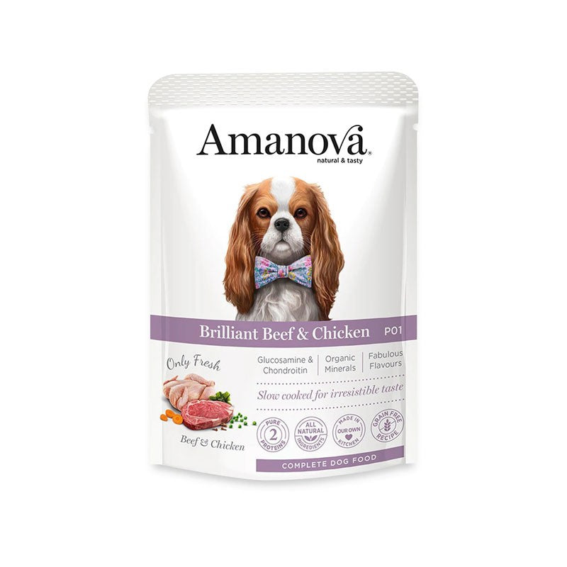 Amanova Cibo Per Cani Pouch 300gr