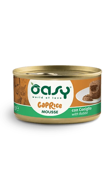 Oasy - Oasy Gatto Mousse 85 Gr - Animalmania Store
