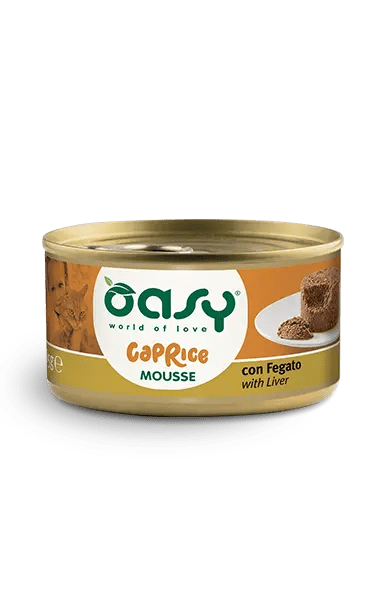 Oasy - Oasy Gatto Mousse 85 Gr - Animalmania Store