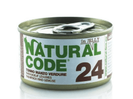 Natural Code - Natural Code Cibo Umido per Gatti Lattina 85gr - Animalmania Store