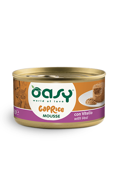 Oasy - Oasy Gatto Mousse 85 Gr - Animalmania Store