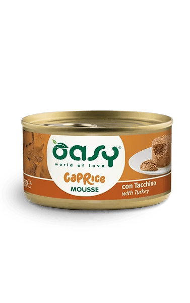 Oasy - Oasy Gatto Mousse 85 Gr - Animalmania Store