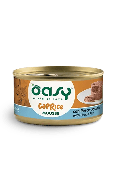 Oasy - Oasy Gatto Mousse 85 Gr - Animalmania Store