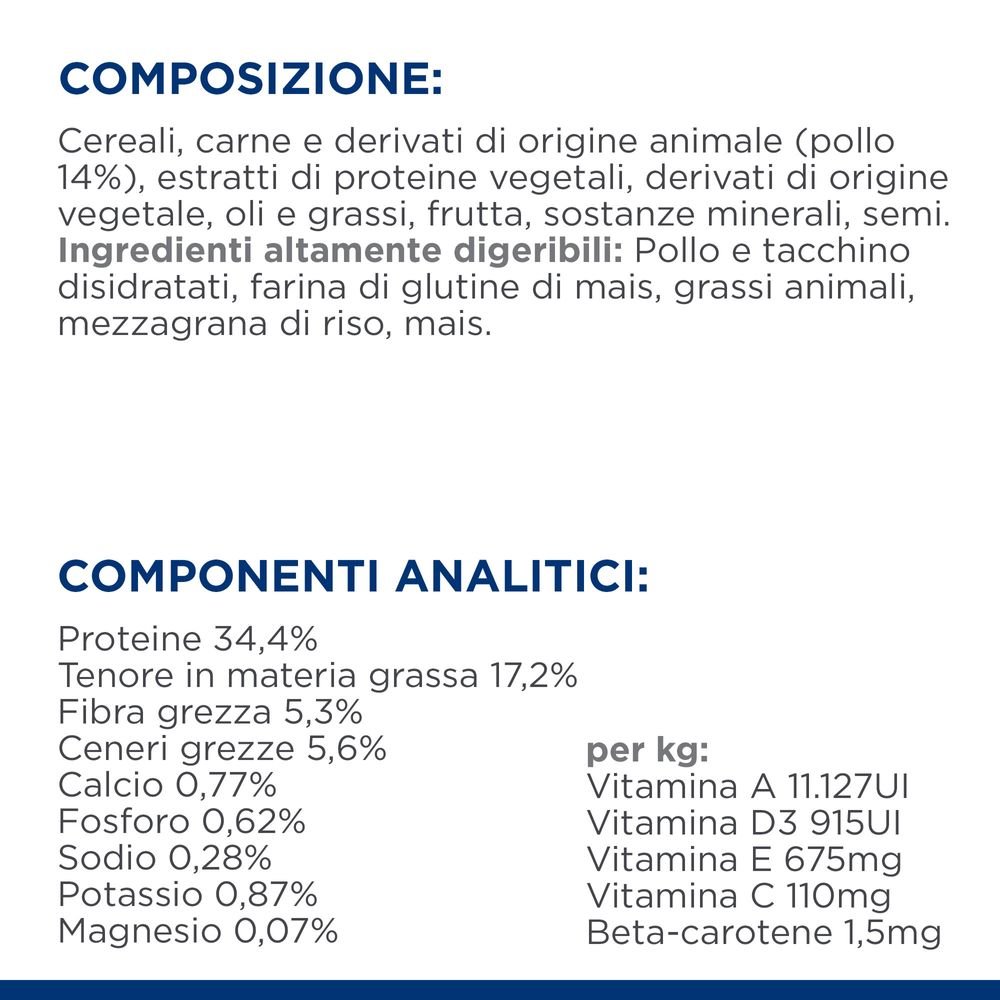 Hill's Science Plan - Hill's PRESCRIPTION DIET Gastrointestinal Biome Alimento per gatti con pollo - Animalmania Store