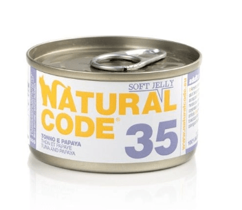Natural Code - Natural Code Cibo Umido per Gatti Lattina 85gr - Animalmania Store