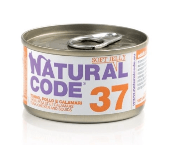 Natural Code - Natural Code Cibo Umido per Gatti Lattina 85gr - Animalmania Store