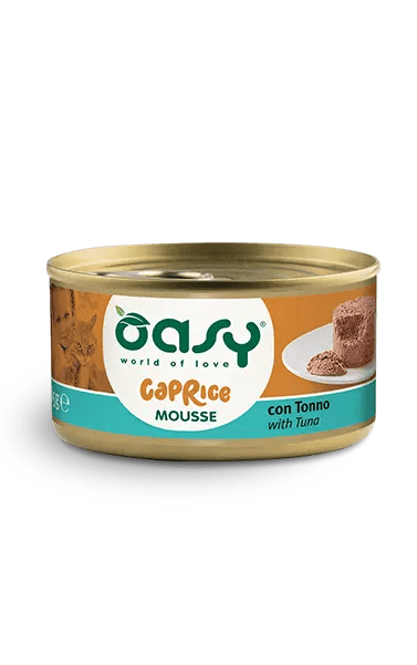 Oasy - Oasy Gatto Mousse 85 Gr - Animalmania Store