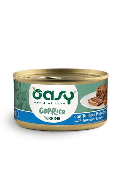 Oasy - Oasy Wet Cat Caprice - Terrina In Lattina 85 Gr - Animalmania Store