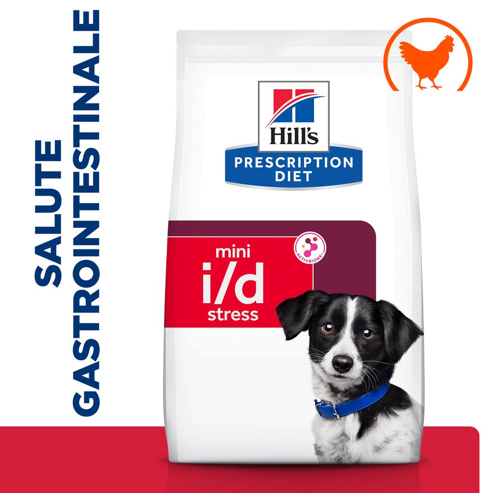Hill's Science Plan - Hill's PRESCRIPTION DIET i/d Stress Mini alimento per cani con pollo - Animalmania Store