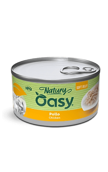 Oasy - Oasy Gatto Natury Latt.85G Jelly - Animalmania Store