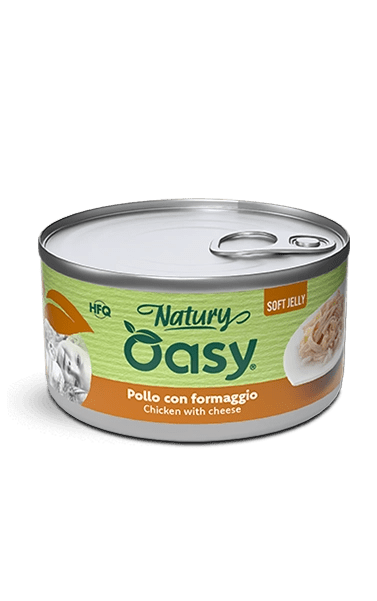 Oasy - Oasy Gatto Natury Latt.150G Jelly - Animalmania Store