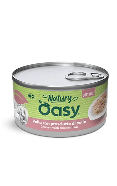 Oasy - Oasy Gatto Natury Latt.150G Jelly - Animalmania Store