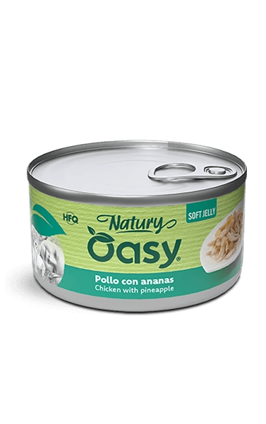 Oasy - Oasy Gatto Natury Latt.85G Jelly - Animalmania Store