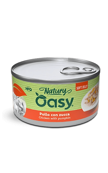 Oasy - Oasy Gatto Natury Latt.85G Jelly - Animalmania Store