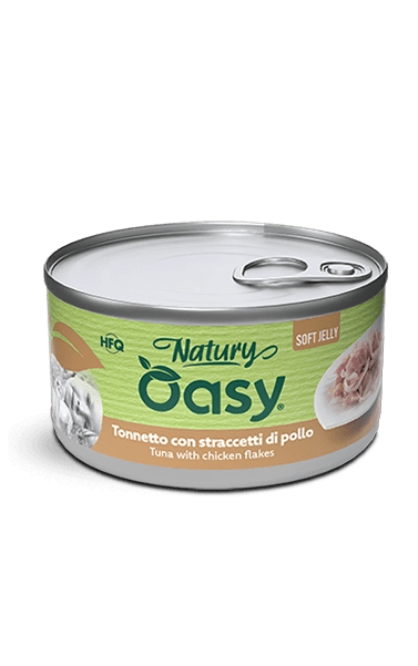 Oasy - Oasy Gatto Natury Latt.150G Jelly - Animalmania Store