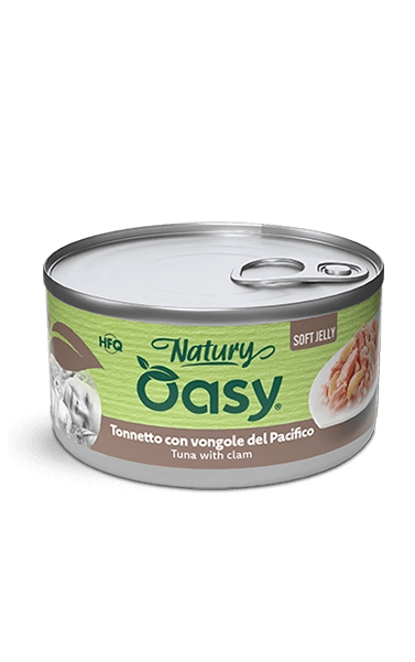 Oasy - Oasy Gatto Natury Latt.85G Jelly - Animalmania Store