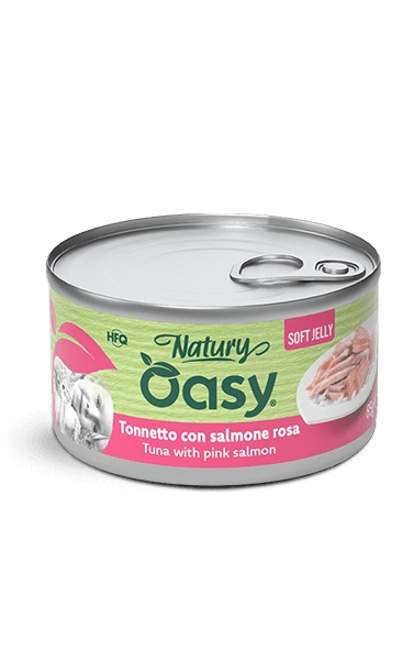 Oasy - Oasy Gatto Natury Latt.85G Jelly - Animalmania Store