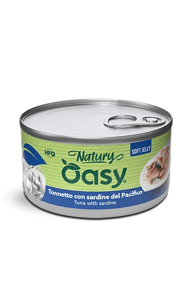 Oasy - Oasy Gatto Natury Latt.150G Jelly - Animalmania Store