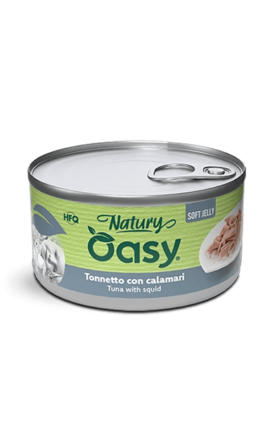 Oasy - Oasy Gatto Natury Latt.85G Jelly - Animalmania Store