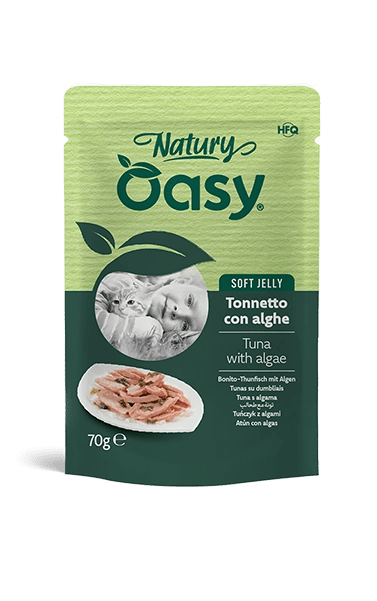 Oasy - Oasy Gatto Natury Busta 70G Jelly - Animalmania Store