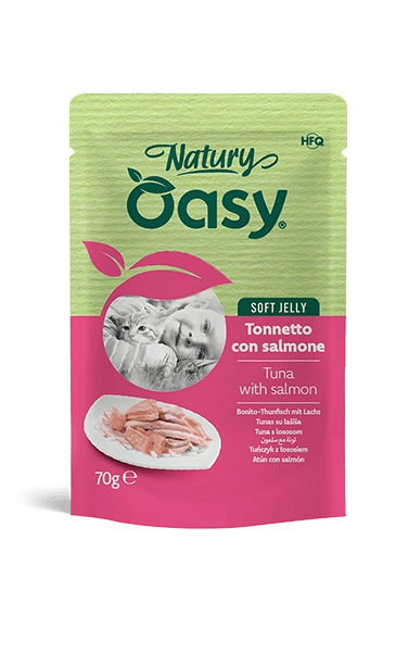 Oasy - Oasy Gatto Natury Busta 70G Jelly - Animalmania Store