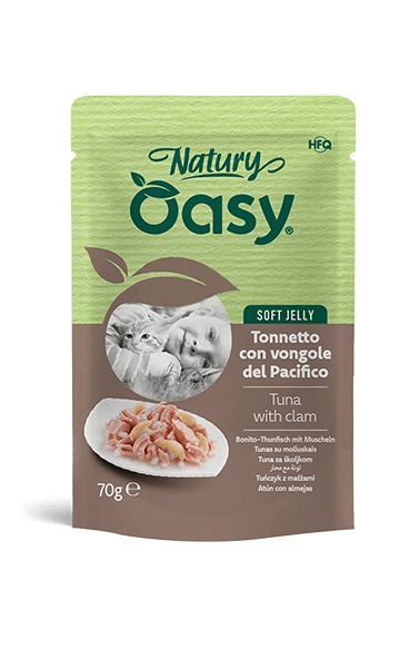 Oasy - Oasy Gatto Natury Busta 70G Jelly - Animalmania Store