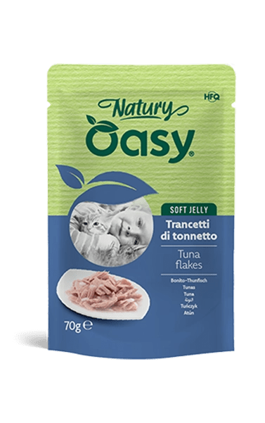 Oasy - Oasy Gatto Natury Busta 70G Jelly - Animalmania Store