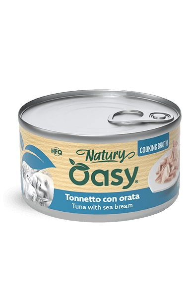 Oasy - Oasy Gatto Natury Latt.85G Brodo - Animalmania Store