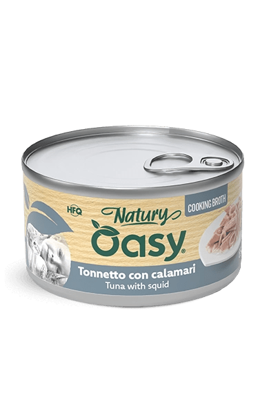Oasy - Oasy Gatto Natury Latt.85G Brodo - Animalmania Store