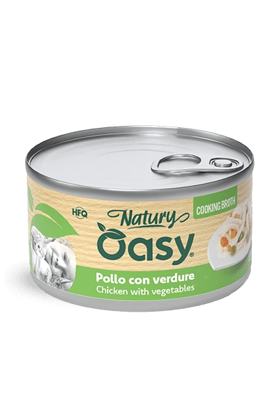 Oasy - Oasy Gatto Natury Latt.85G Brodo - Animalmania Store