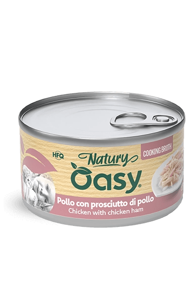 Oasy - Oasy Gatto Natury Latt.85G Brodo - Animalmania Store