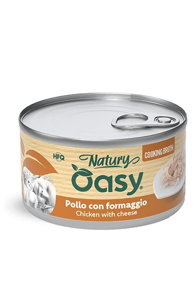 Oasy - Oasy Gatto Natury Latt.85G Brodo - Animalmania Store