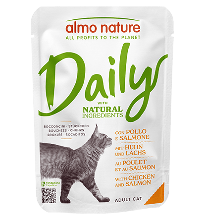 Almo Nature - Almo Gatto Daily Bustina 70G - Animalmania Store