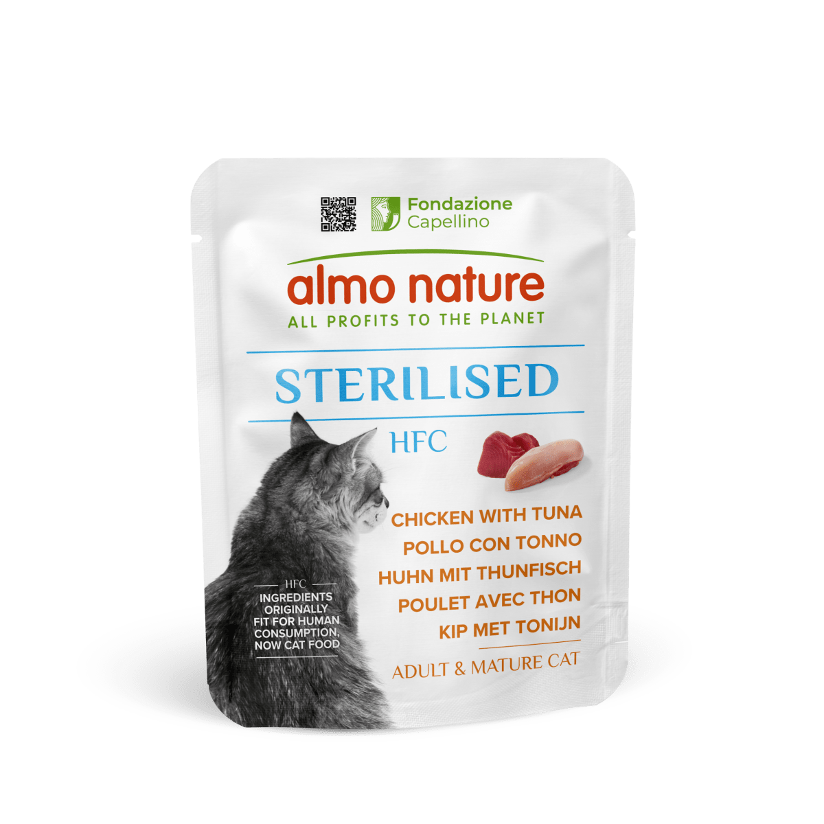 Almo Nature - ALMO gatto HFC Sterilised 50 G - Animalmania Store