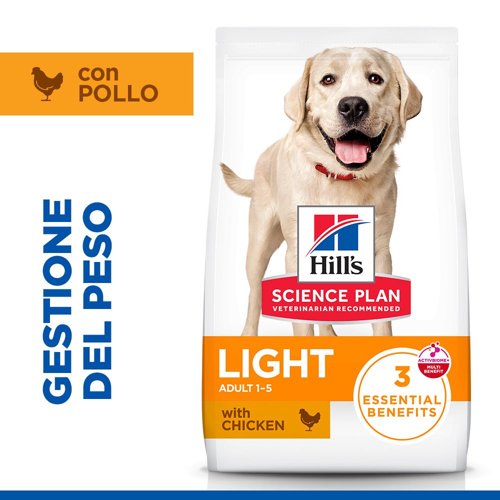 HILL'S SCIENCE PLAN Adult Light Large Breed Alimento secco per cani al pollo - 14kg