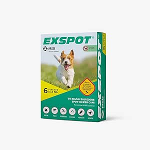 Exspot - Exspot Antiparassitario Per Cani 6 Pipette - Animalmania Store