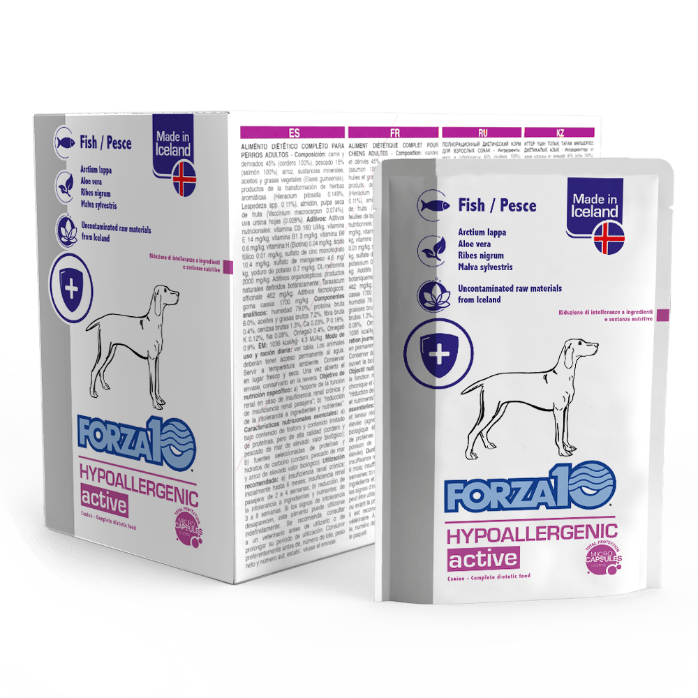 Forza10 - Forza 10 Hypoallergenic Actiwet Pesce 100G X 12 - Animalmania Store