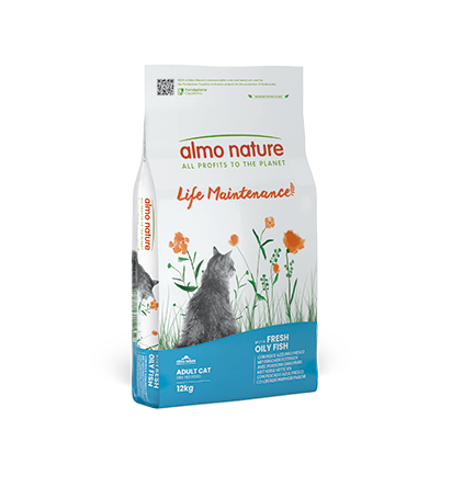 Almo gatto Holistic crocchette gusto pesce azzurro 12kg