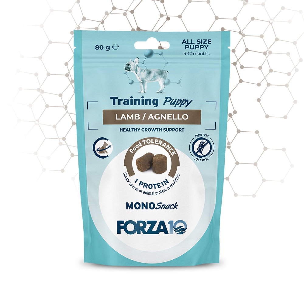 Forza10 - Forza 10 Cane Mono Snack Training Puppy Agnello - Animalmania Store