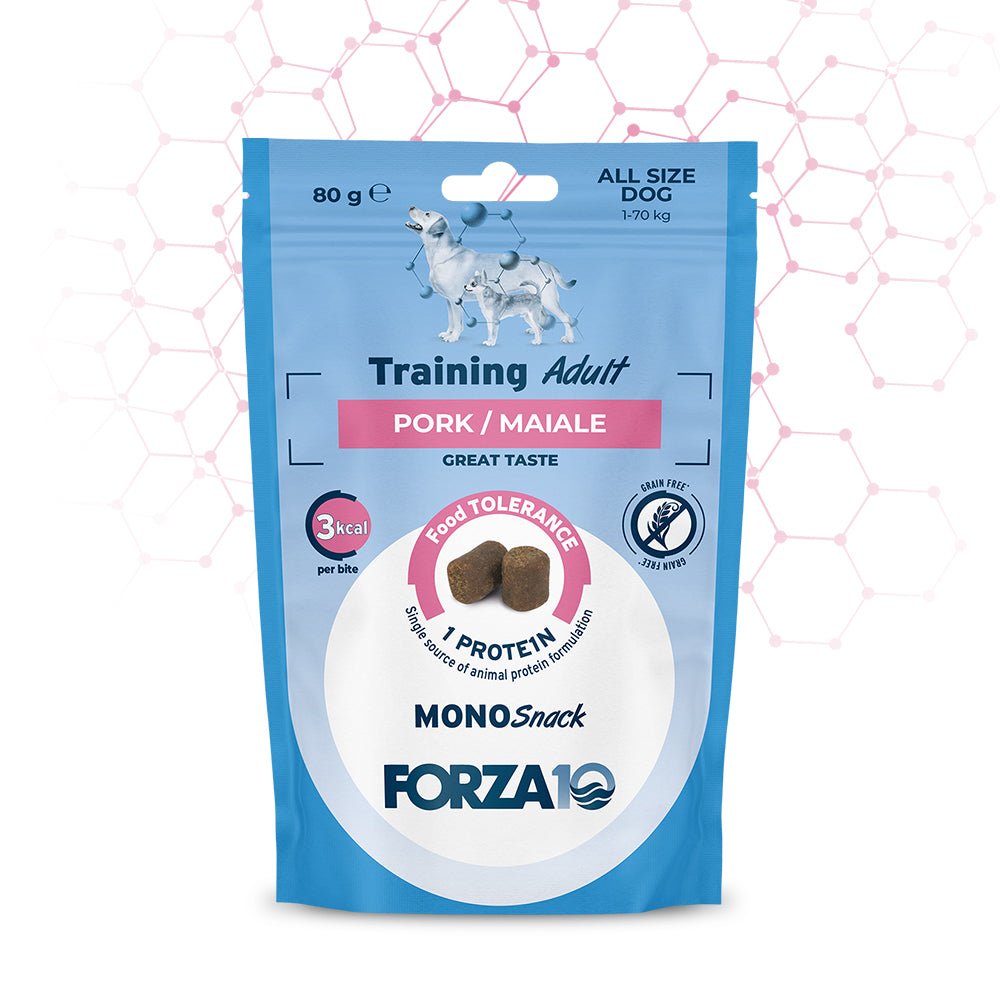 Forza10 - Forza 10 Dog Mono Snack Training Adult Maiale - Animalmania Store