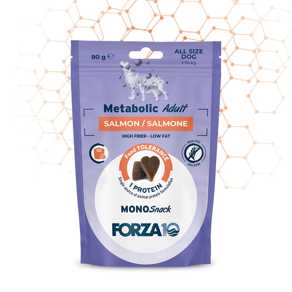 Forza10 - Forza 10 Mono Snack Metabolic Adult Salmone - Animalmania Store