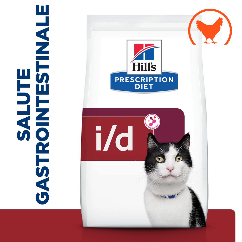 Hill's Science Plan - Hill's PRESCRIPTION DIET i/d alimento per gatti con pollo - Animalmania Store